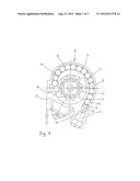 Tensioning Device for a Safety Belt diagram and image