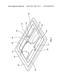 THREE-DIMENSIONAL OBLIQUE MICROSTRUCTURE WITH PRESS DOWN AND ENGAGEMENT     MECHANISMS diagram and image