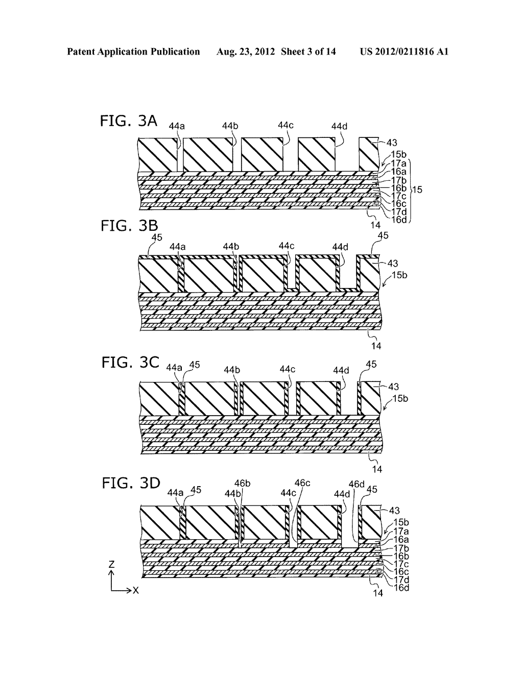 SEMICONDUCTOR MEMORY DEVICE AND METHOD FOR MANUFACTURING SAME - diagram, schematic, and image 04