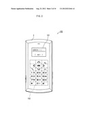 PORTABLE TERMINAL, INPUT CONTROL PROGRAM AND INPUT CONTROL METHOD diagram and image