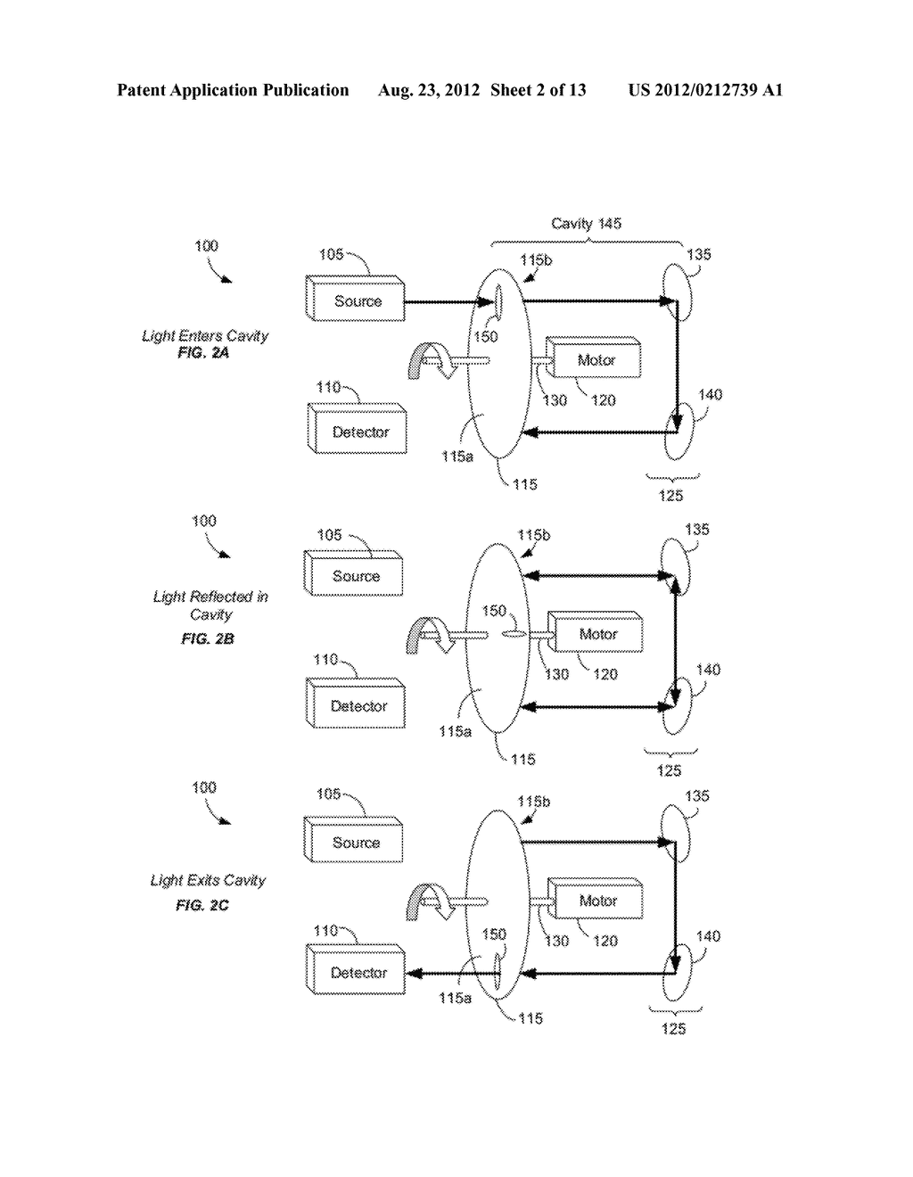 VARIABLE PATH LENGTH PHOTON TRAPPING SPECTROMETER - diagram, schematic, and image 03