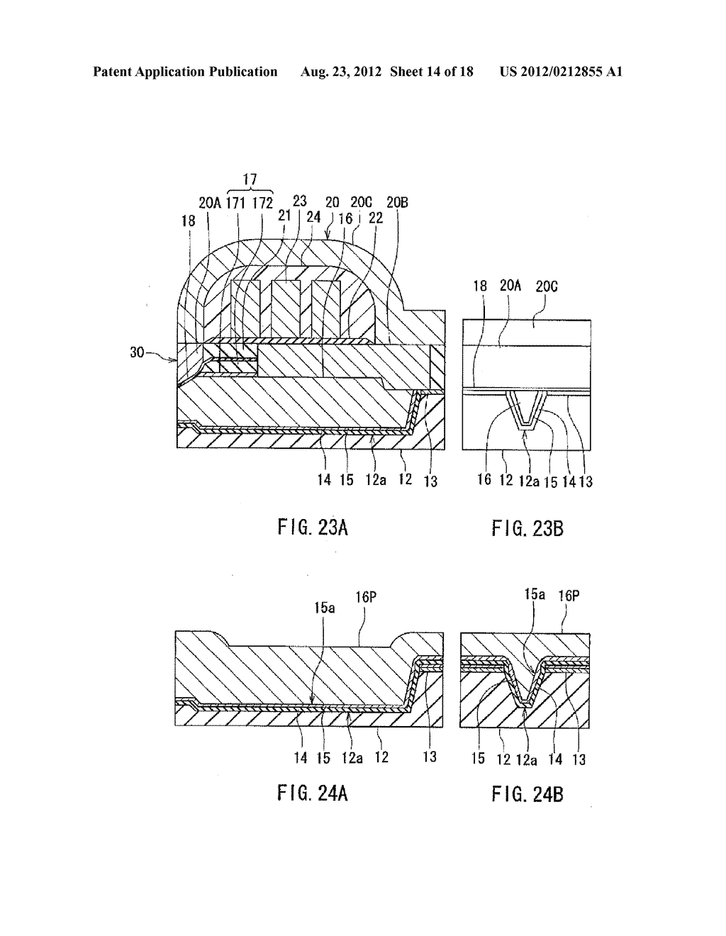 MAGNETIC HEAD FOR PERPENDICULAR MAGNETIC RECORDING HAVING A POLE LAYER     INCLUDING A PLURALITY OF STACKED MAGNETIC FILMS - diagram, schematic, and image 15