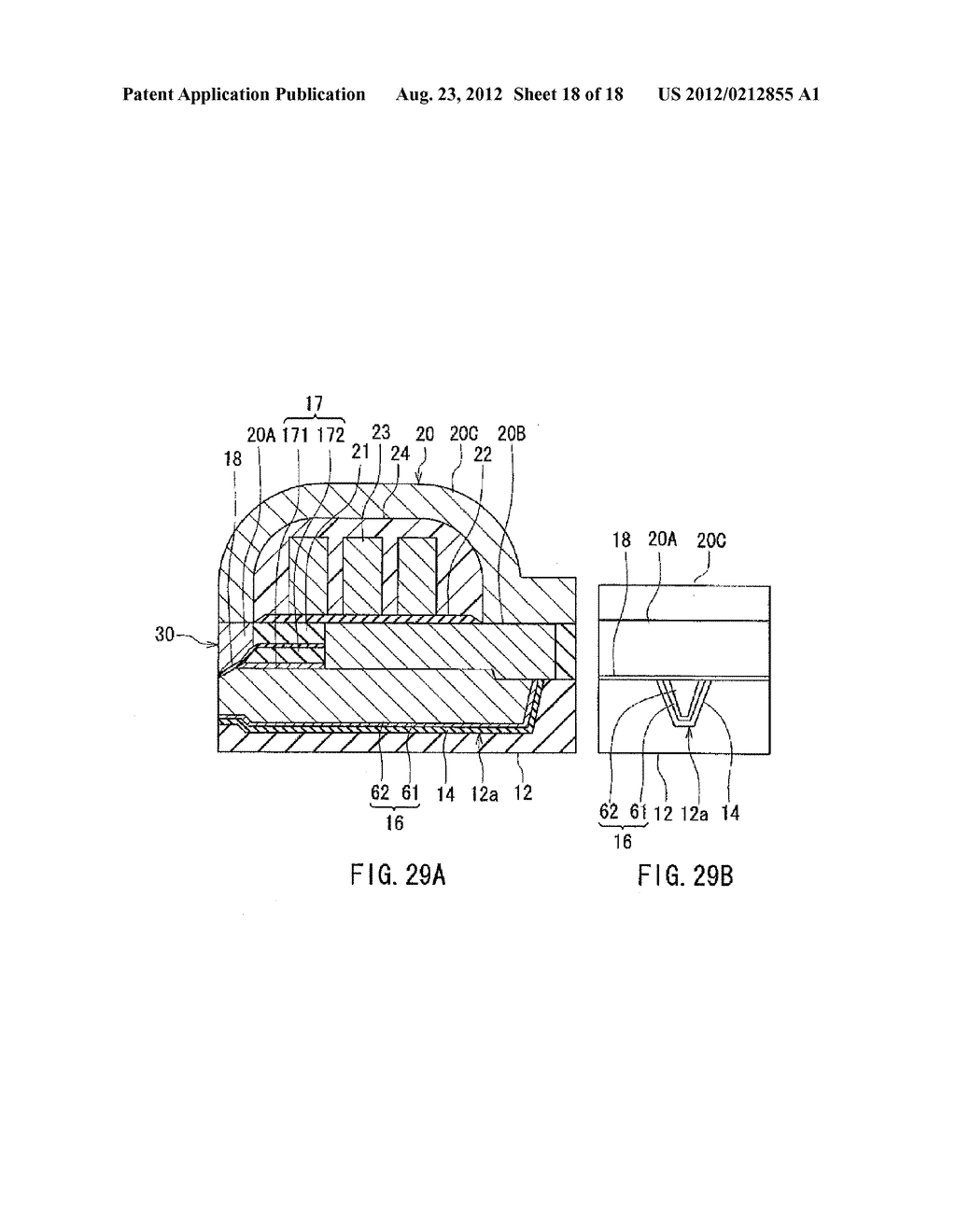 MAGNETIC HEAD FOR PERPENDICULAR MAGNETIC RECORDING HAVING A POLE LAYER     INCLUDING A PLURALITY OF STACKED MAGNETIC FILMS - diagram, schematic, and image 19