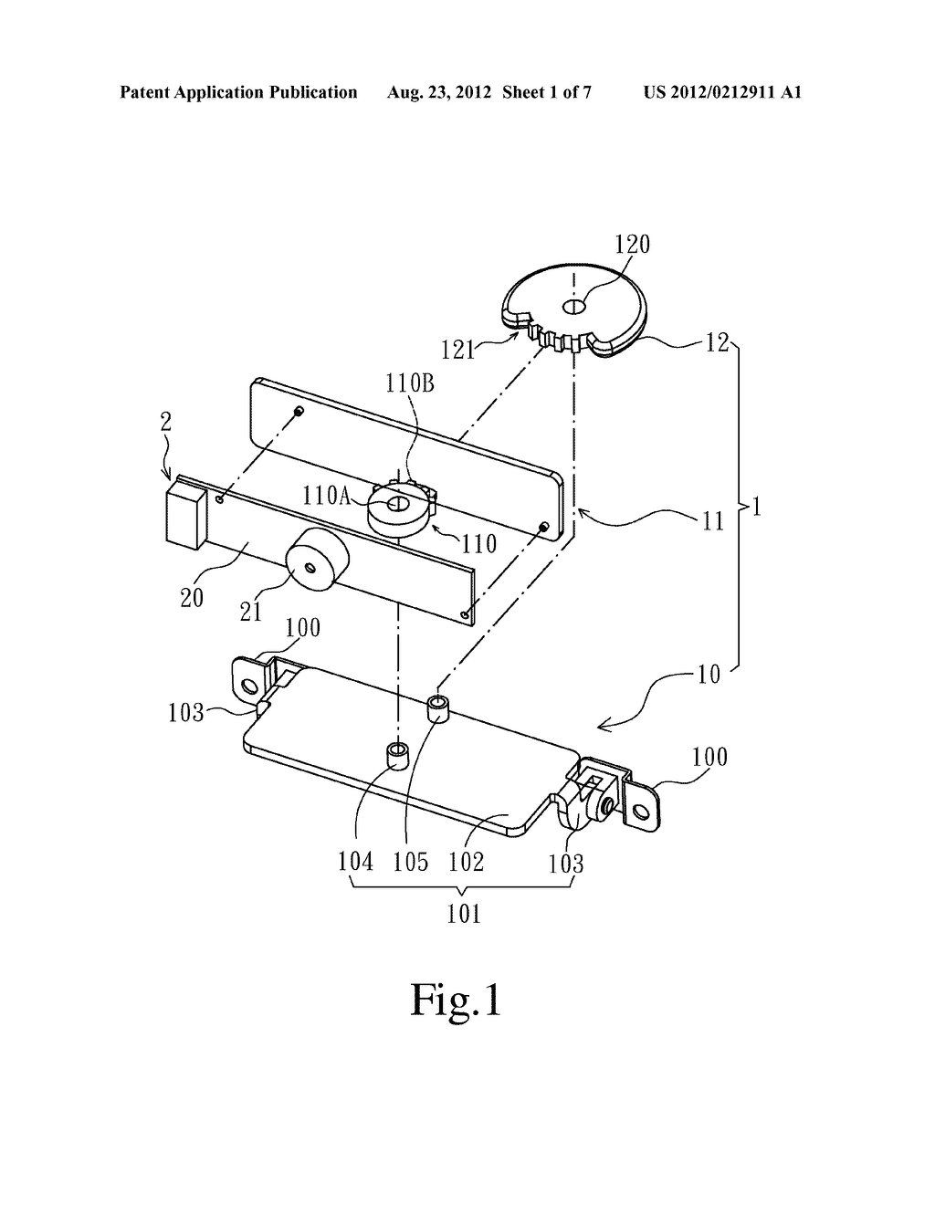 ELECTRONIC DEVICE HAVING ADJUSTABLE MOUNTING MODULE - diagram, schematic, and image 02