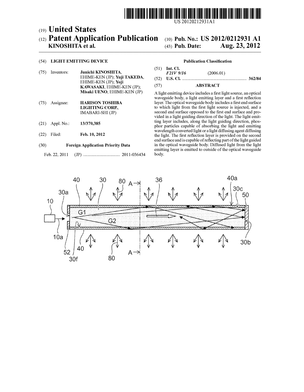 LIGHT EMITTING DEVICE - diagram, schematic, and image 01