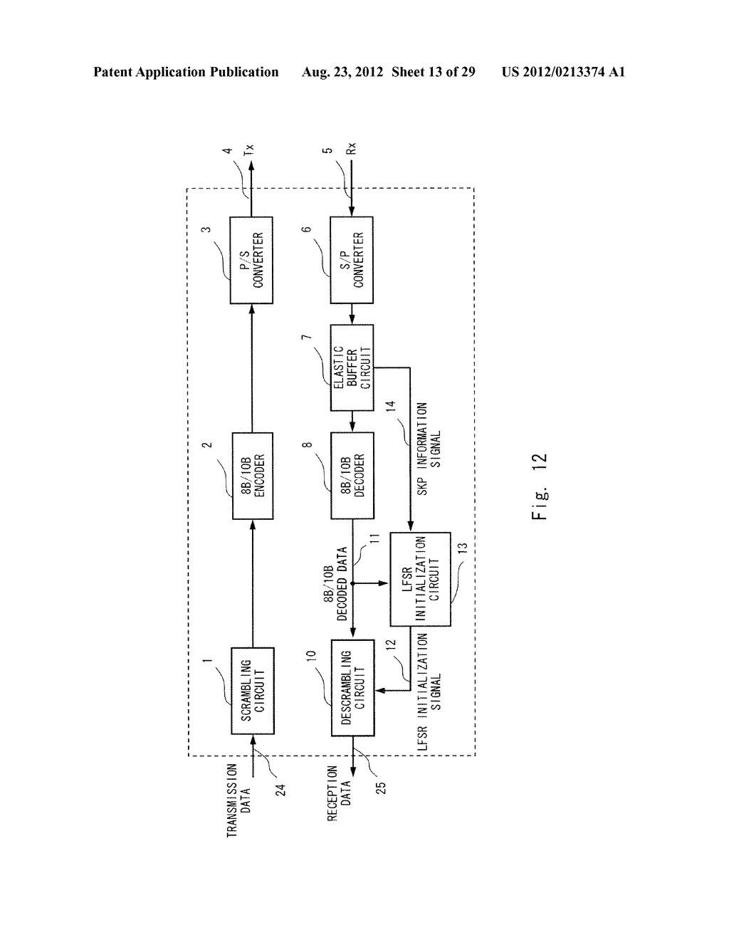 DATA RECEIVING APPARATUS, DATA RECEIVING METHOD, AND NON-TRANSITORY     COMPUTER READABLE MEDIUM STORING PROGRAM - diagram, schematic, and image 14