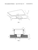 VEHICLE MICROPHONE ASSEMBLY IN TRIM PANEL diagram and image