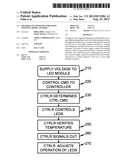 METHOD AND APPARATUS FOR LIGHT EMITTING DIODE CONTROL diagram and image