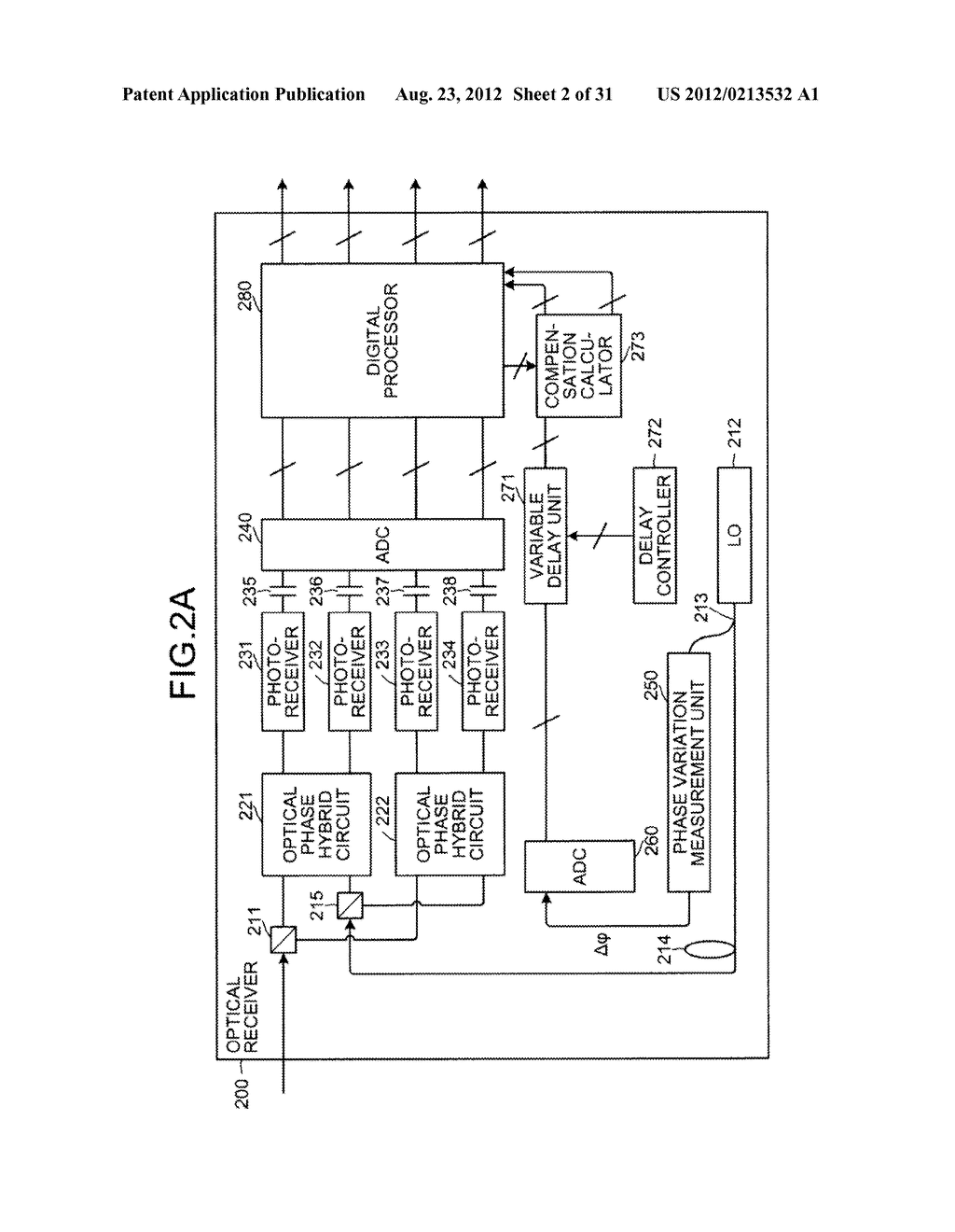 OPTICAL RECEIVER, SIGNAL PROCESSOR, AND OPTICAL RECEIVING METHOD - diagram, schematic, and image 03