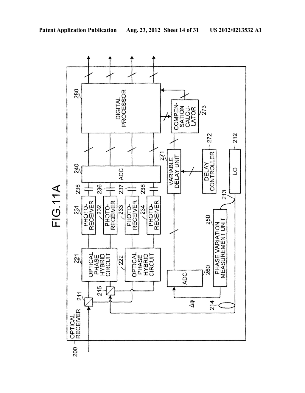 OPTICAL RECEIVER, SIGNAL PROCESSOR, AND OPTICAL RECEIVING METHOD - diagram, schematic, and image 15