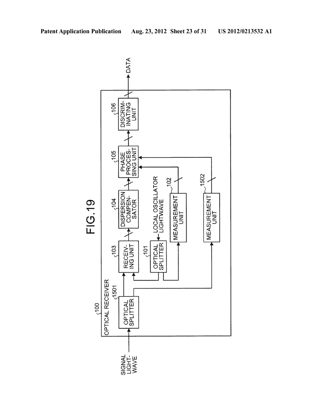 OPTICAL RECEIVER, SIGNAL PROCESSOR, AND OPTICAL RECEIVING METHOD - diagram, schematic, and image 24