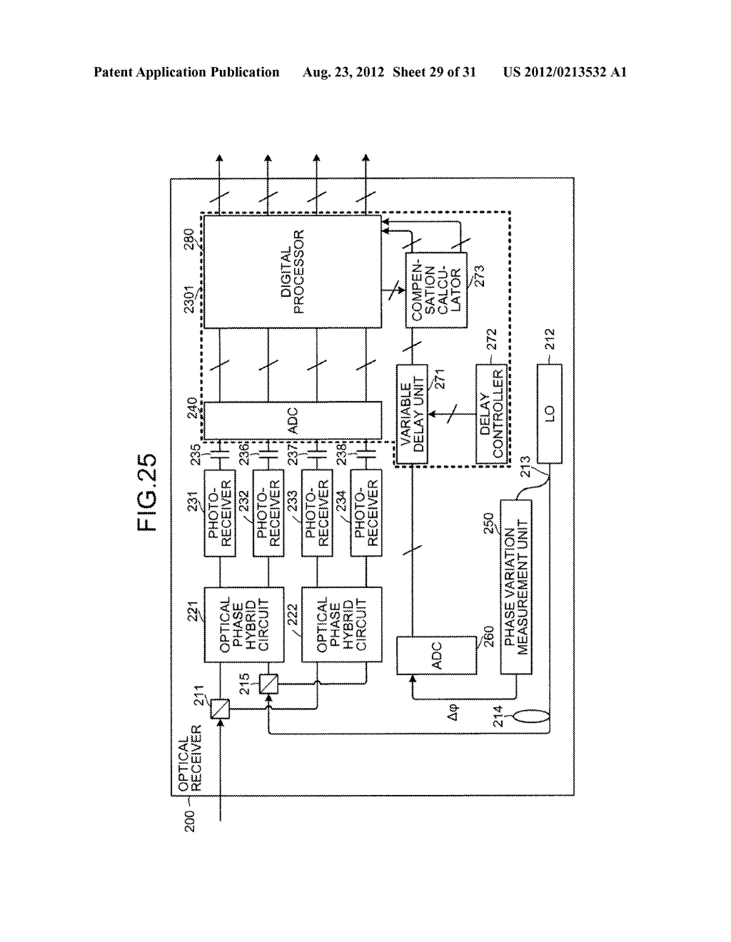 OPTICAL RECEIVER, SIGNAL PROCESSOR, AND OPTICAL RECEIVING METHOD - diagram, schematic, and image 30