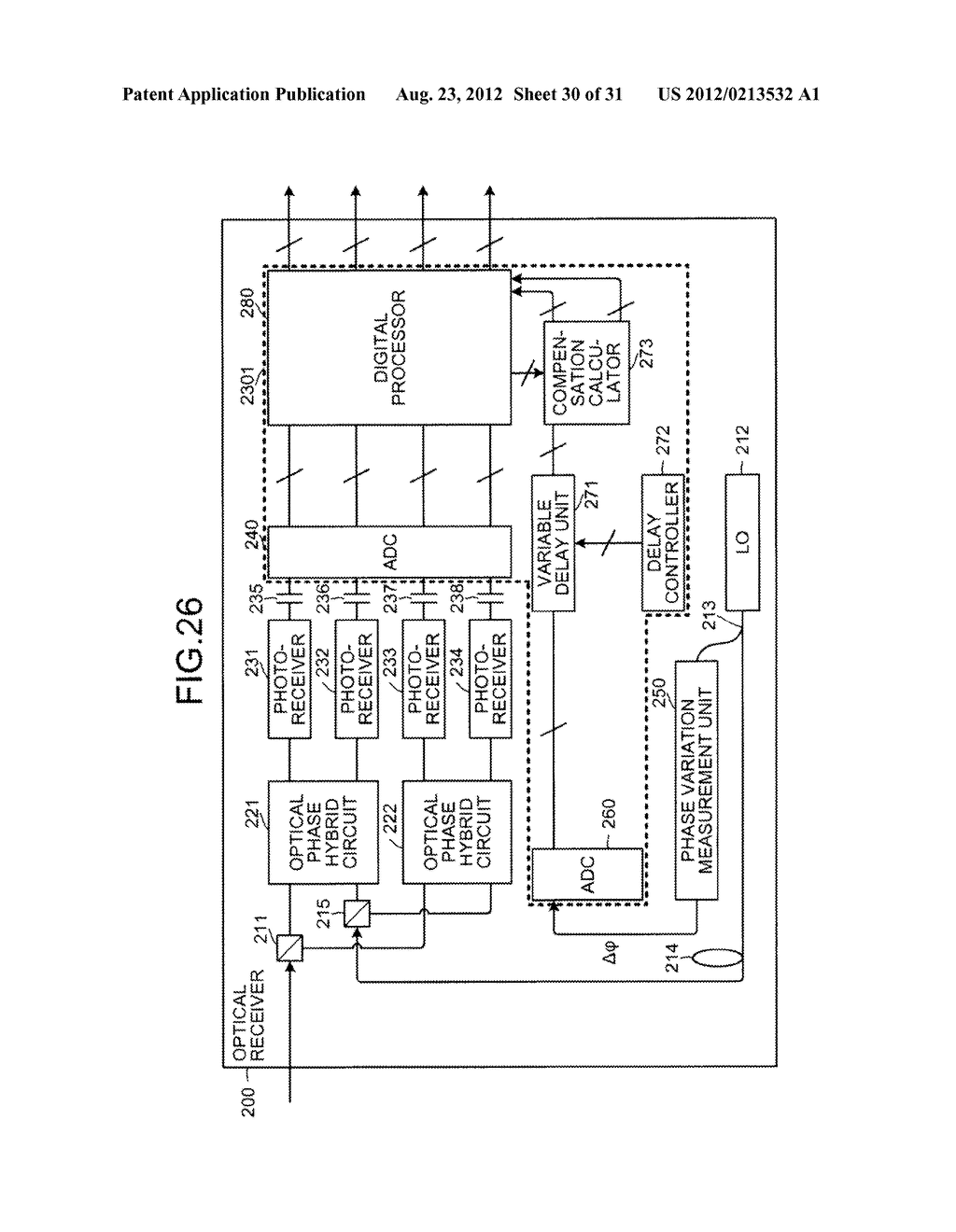 OPTICAL RECEIVER, SIGNAL PROCESSOR, AND OPTICAL RECEIVING METHOD - diagram, schematic, and image 31