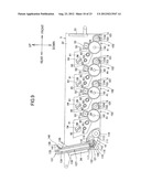 IMAGE-FORMING DEVICE HAVING PHOTOSENSITIVE DRUMS AND ENDLESS BELT diagram and image