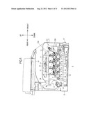 IMAGE-FORMING DEVICE HAVING WASTE DEVELOPER MATERIAL ACCOMMODATING PART     AND DEVELOPER MATERIAL UNIT HAVING THE SAME diagram and image