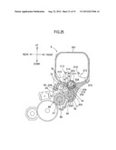 IMAGE-FORMING DEVICE HAVING WASTE DEVELOPER MATERIAL ACCOMMODATING PART     AND DEVELOPER MATERIAL UNIT HAVING THE SAME diagram and image