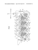 IMAGE-FORMING DEVICE AND DEVELOPER MATERIAL UNIT diagram and image