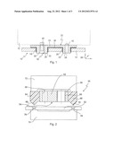 METHOD OF FASTENING ARRANGEMENT FOR THE POSITIONALLY CORRECT FASTENING OF     A DEVICE TO A STRUCTURAL PART OF A MOTOR VEHICLE diagram and image