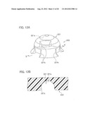 COMPONENT MOUNTING STRUCTURE AND PUSH NUT diagram and image