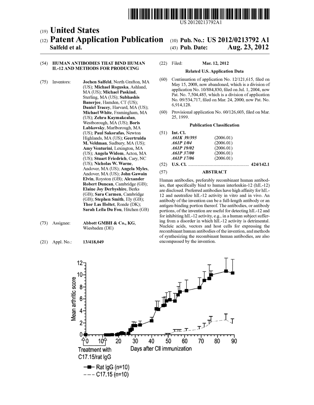 HUMAN ANTIBODIES THAT BIND HUMAN IL-12 AND METHODS FOR PRODUCING - diagram, schematic, and image 01