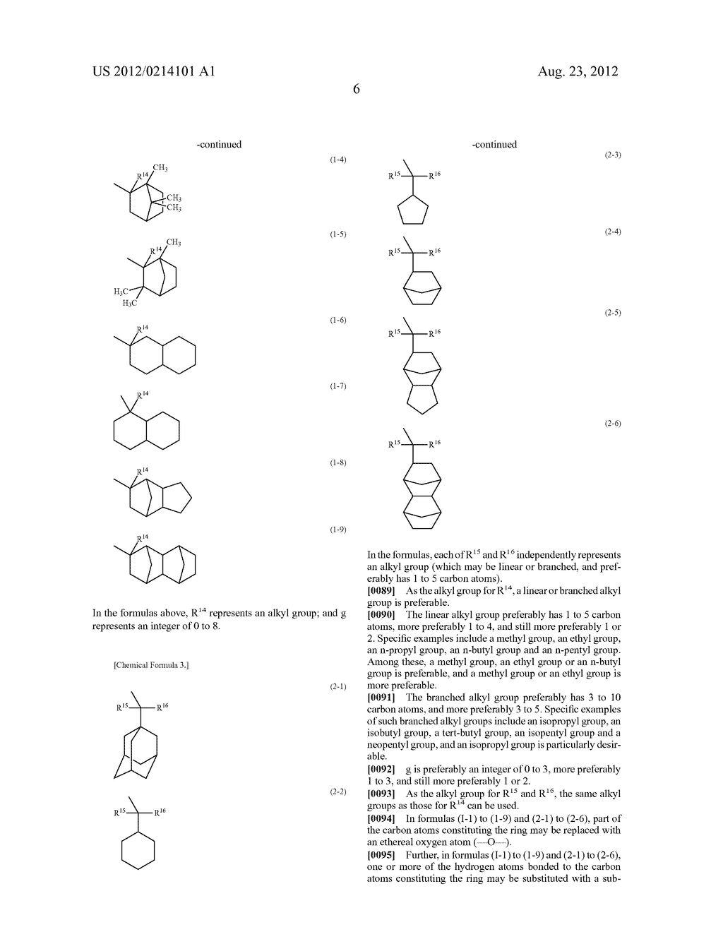 RESIST COMPOSITION AND METHOD OF FORMING RESIST PATTERN - diagram, schematic, and image 07