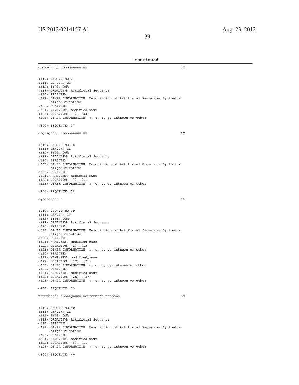 METHOD TO GENERATE OR DETERMINE NUCLEIC ACID TAGS CORRESPONDING TO THE     TERMINAL ENDS OF DNA MOLECULES USING SEQUENCES ANALYSIS OF GENE     EXPRESSION (TERMINAL SAGE) - diagram, schematic, and image 47