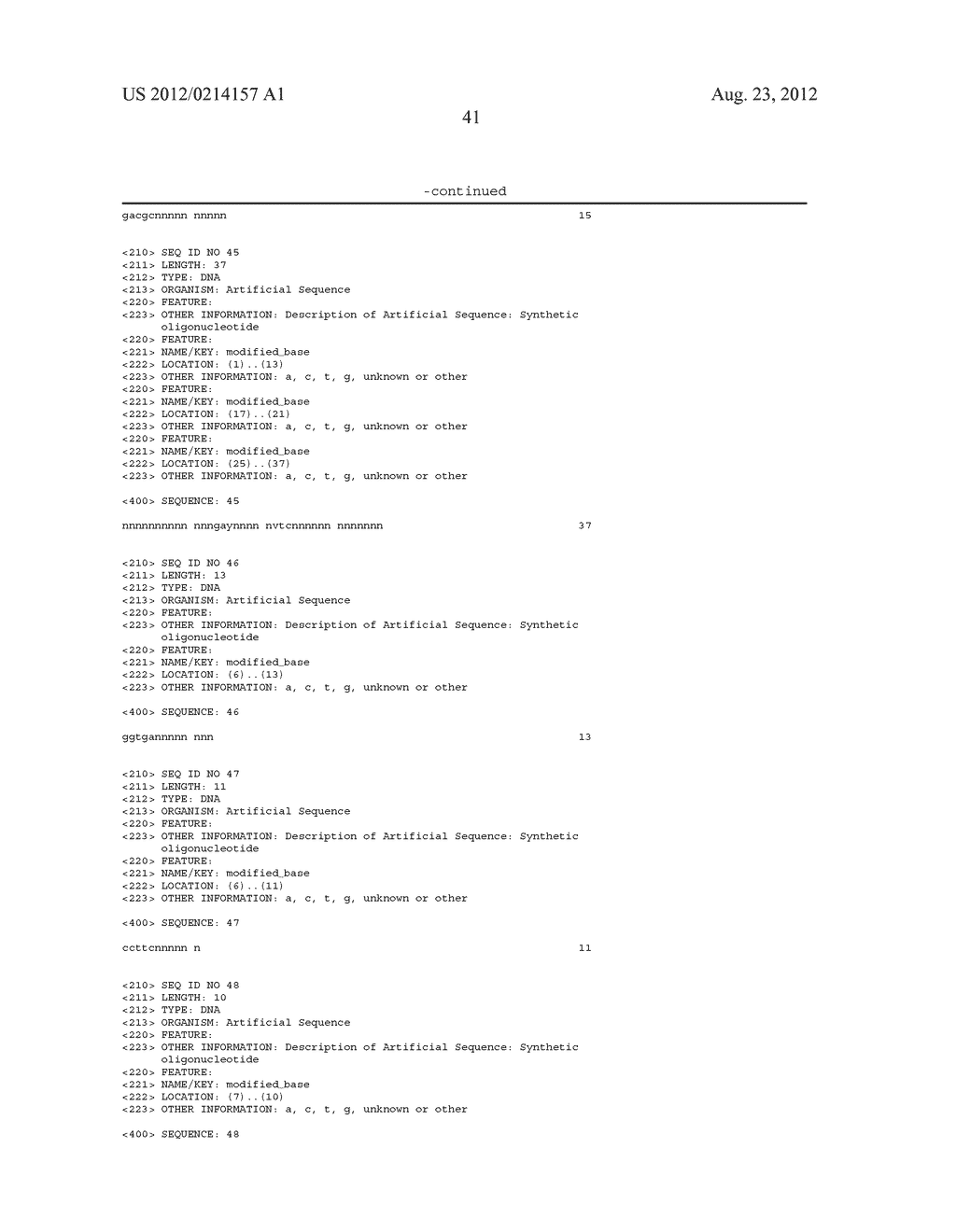 METHOD TO GENERATE OR DETERMINE NUCLEIC ACID TAGS CORRESPONDING TO THE     TERMINAL ENDS OF DNA MOLECULES USING SEQUENCES ANALYSIS OF GENE     EXPRESSION (TERMINAL SAGE) - diagram, schematic, and image 49