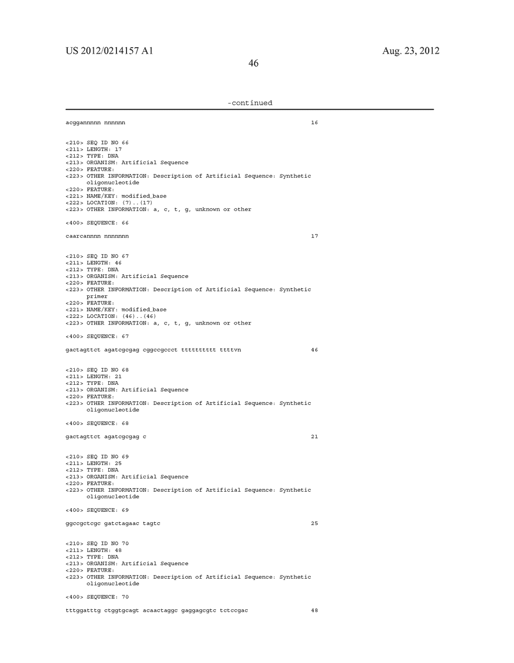 METHOD TO GENERATE OR DETERMINE NUCLEIC ACID TAGS CORRESPONDING TO THE     TERMINAL ENDS OF DNA MOLECULES USING SEQUENCES ANALYSIS OF GENE     EXPRESSION (TERMINAL SAGE) - diagram, schematic, and image 54