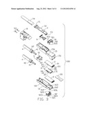 ELECTRICAL CONNECTOR ASSEMBLY HAVING TWO SPACED INTERNAL PRINTED CIRCUIT     BOARDS AND AN EXTERNAL METALLIC GASKET diagram and image