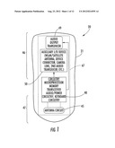 MOBILE WIRELESS COMMUNICATIONS DEVICE WITH REDUCED MICROPHONE NOISE FROM     RADIO FREQUENCY COMMUNICATIONS CIRCUITRY diagram and image