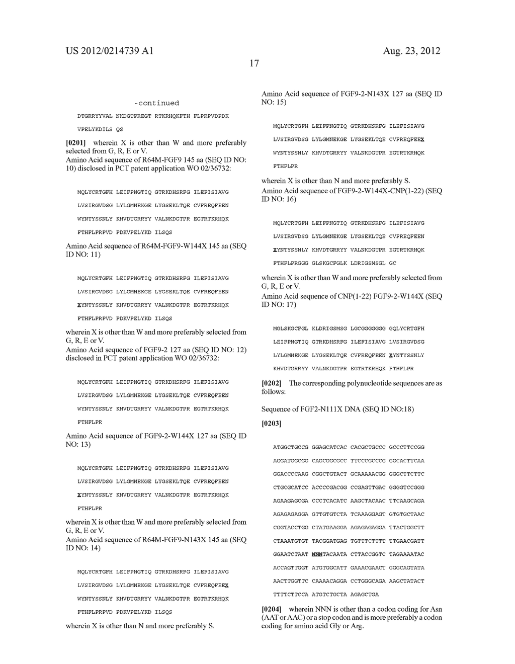 FGF VARIANTS AND METHODS FOR USE THEREOF - diagram, schematic, and image 32