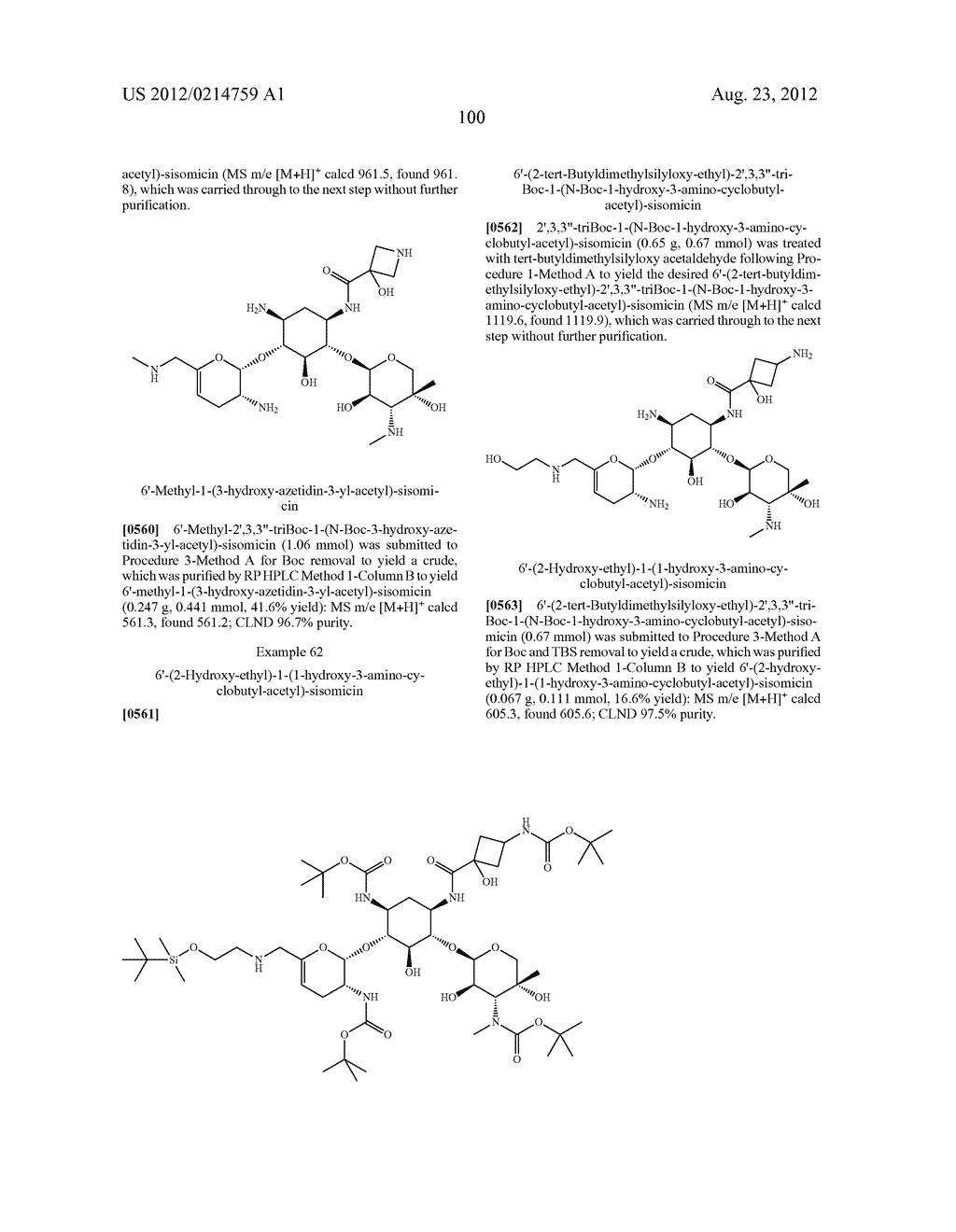 TREATMENT OF KLEBSIELLA PNEUMONIAE INFECTIONS WITH ANTIBACTERIAL     AMINOGLYCOSIDE COMPOUNDS - diagram, schematic, and image 103