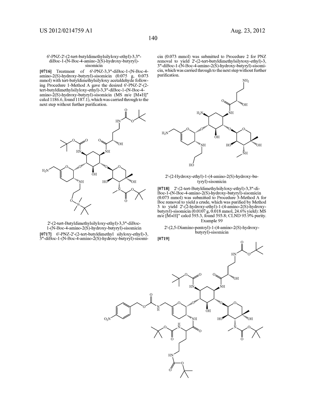 TREATMENT OF KLEBSIELLA PNEUMONIAE INFECTIONS WITH ANTIBACTERIAL     AMINOGLYCOSIDE COMPOUNDS - diagram, schematic, and image 143