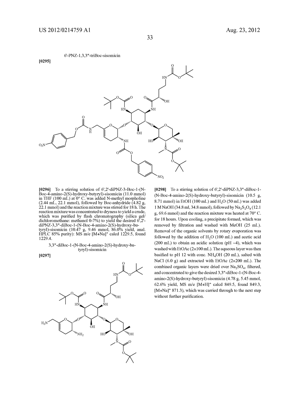 TREATMENT OF KLEBSIELLA PNEUMONIAE INFECTIONS WITH ANTIBACTERIAL     AMINOGLYCOSIDE COMPOUNDS - diagram, schematic, and image 38