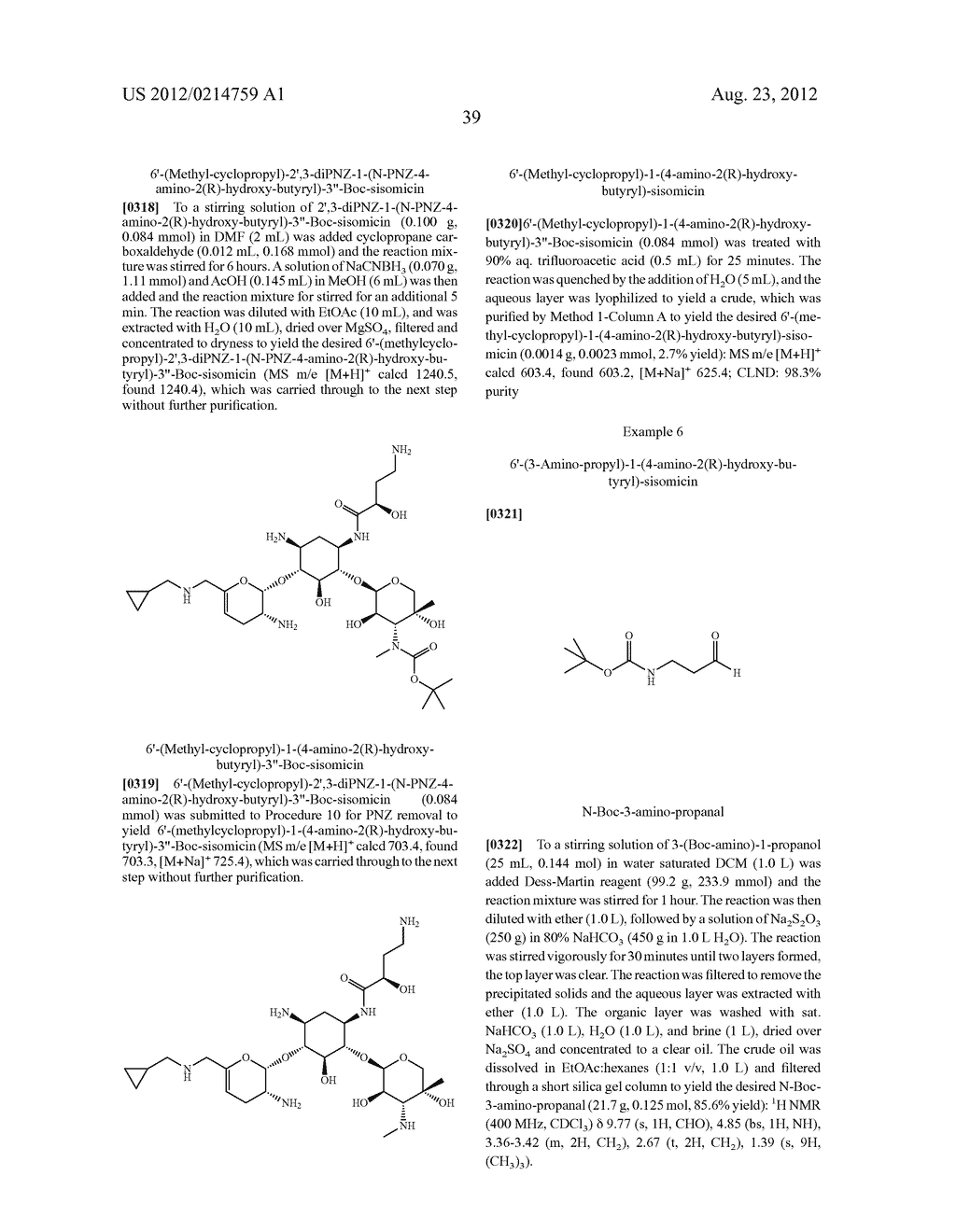 TREATMENT OF KLEBSIELLA PNEUMONIAE INFECTIONS WITH ANTIBACTERIAL     AMINOGLYCOSIDE COMPOUNDS - diagram, schematic, and image 44