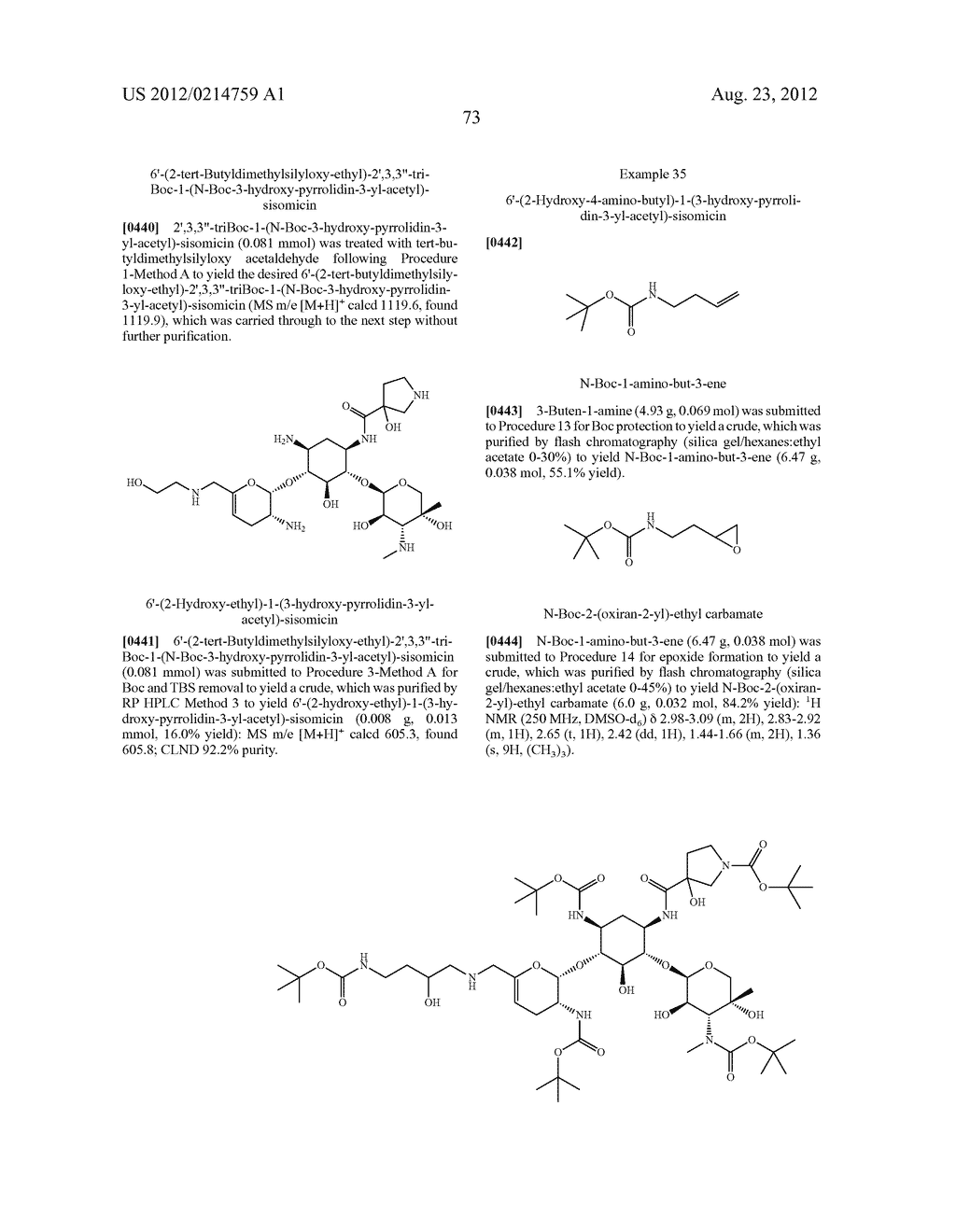 TREATMENT OF KLEBSIELLA PNEUMONIAE INFECTIONS WITH ANTIBACTERIAL     AMINOGLYCOSIDE COMPOUNDS - diagram, schematic, and image 76