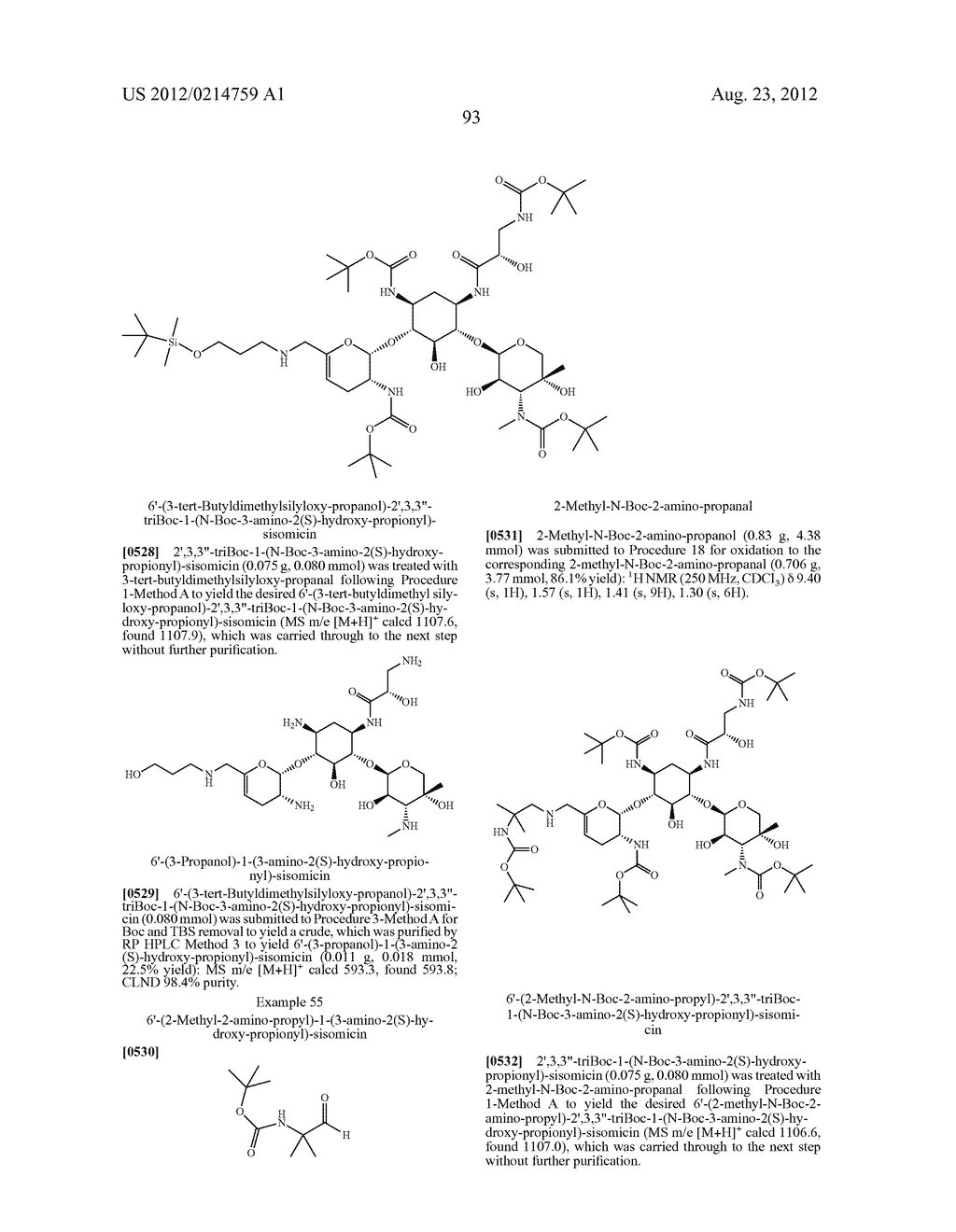 TREATMENT OF KLEBSIELLA PNEUMONIAE INFECTIONS WITH ANTIBACTERIAL     AMINOGLYCOSIDE COMPOUNDS - diagram, schematic, and image 96