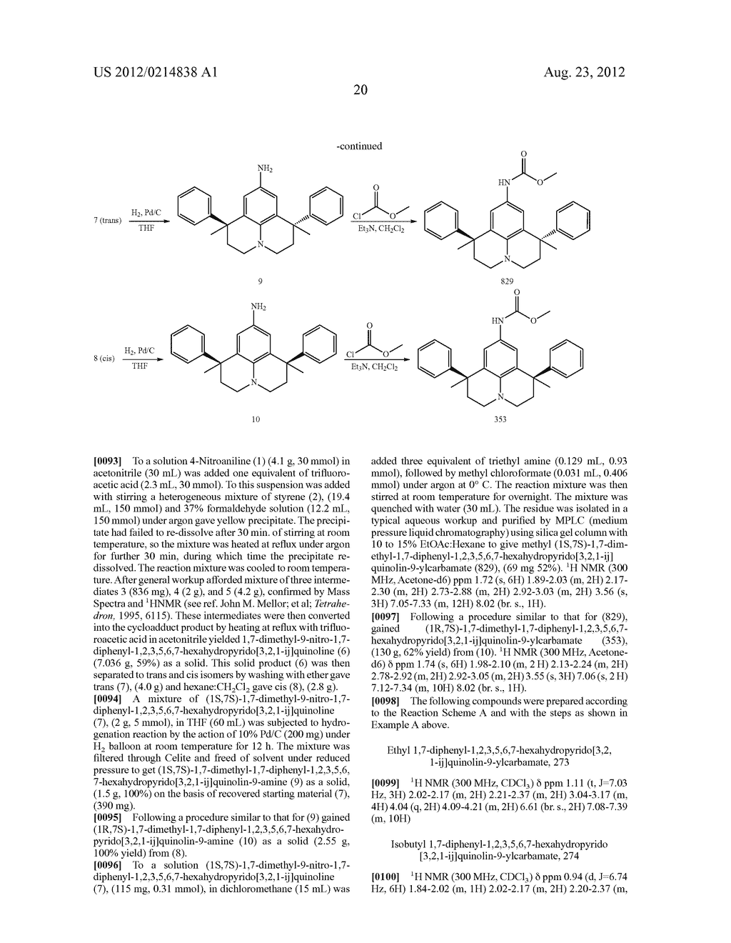 THERAPEUTICALLY USEFUL SUBSTITUTED HYDROPYRIDO [3,2,1-ij] QUINOLINE     COMPOUNDS - diagram, schematic, and image 21