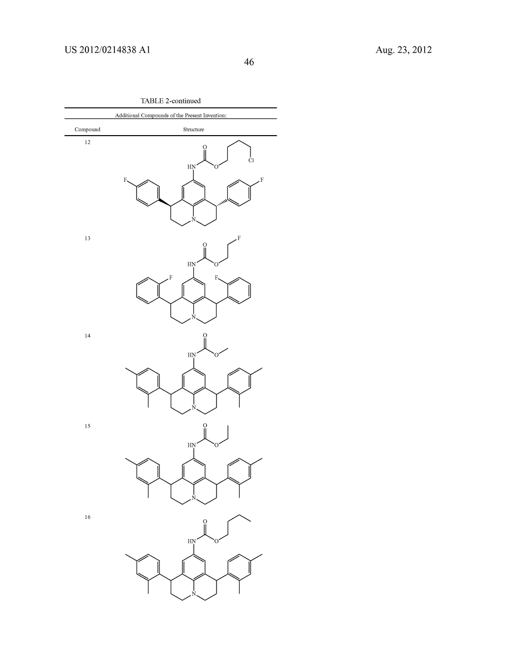 THERAPEUTICALLY USEFUL SUBSTITUTED HYDROPYRIDO [3,2,1-ij] QUINOLINE     COMPOUNDS - diagram, schematic, and image 47