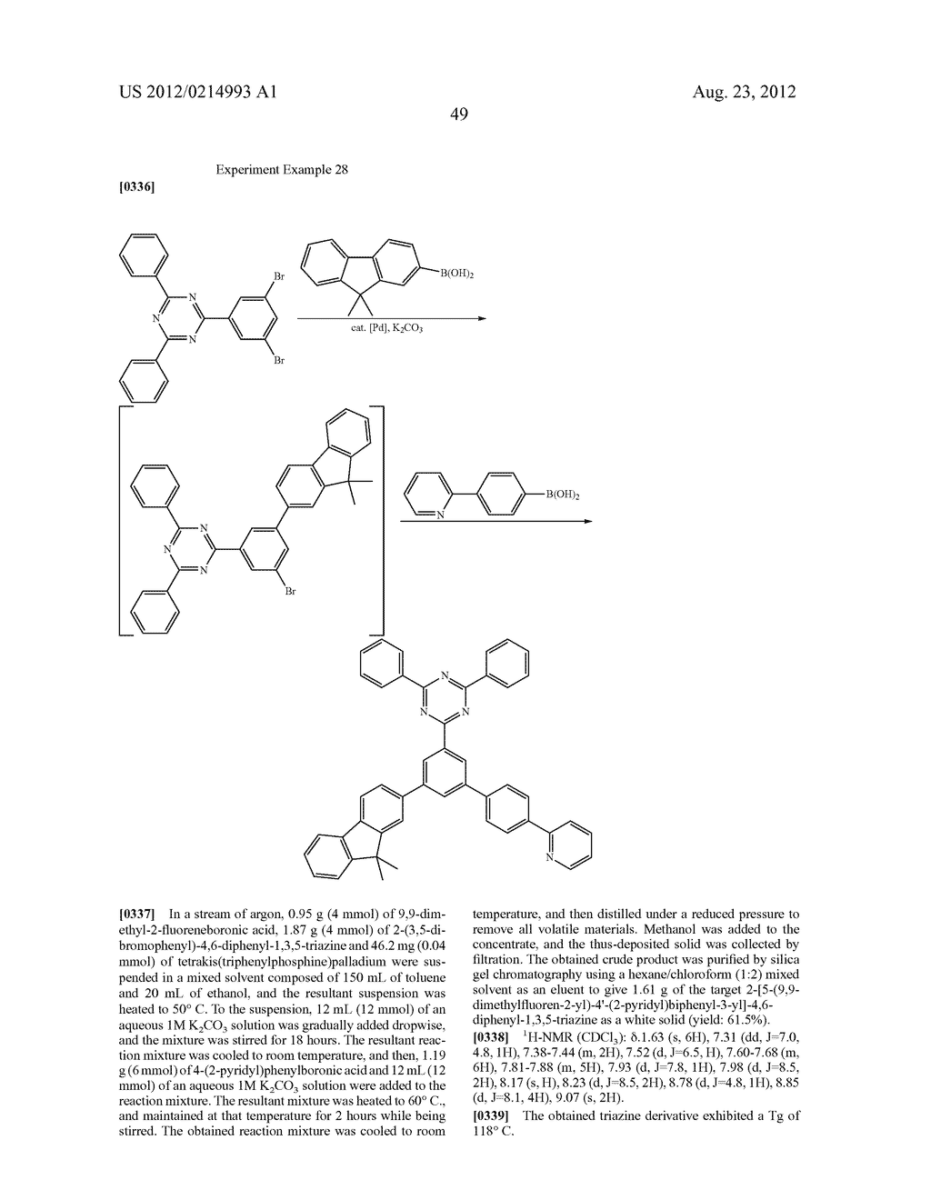 CYCLIC AZINE DERIVATIVES, PROCESSES FOR PRODUCING THESE, AND ORGANIC     ELECTROLUMINESCENT ELEMENT CONTAINING THESE AS COMPONENT - diagram, schematic, and image 51