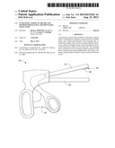 ULTRASONIC SURGICAL SHEARS AND METHOD FOR SEALING A BLOOD VESSEL USING     SAME diagram and image