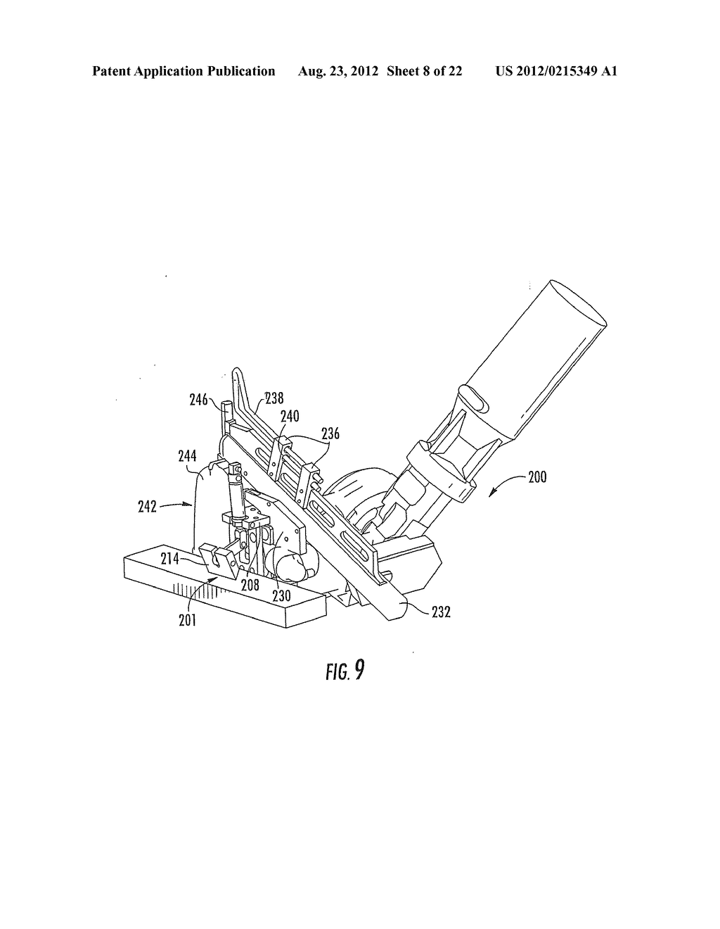 AUTOMATED APPARATUS FOR CONSTRUCTING ASSEMBLIES OF BUILDING COMPONENTS - diagram, schematic, and image 09