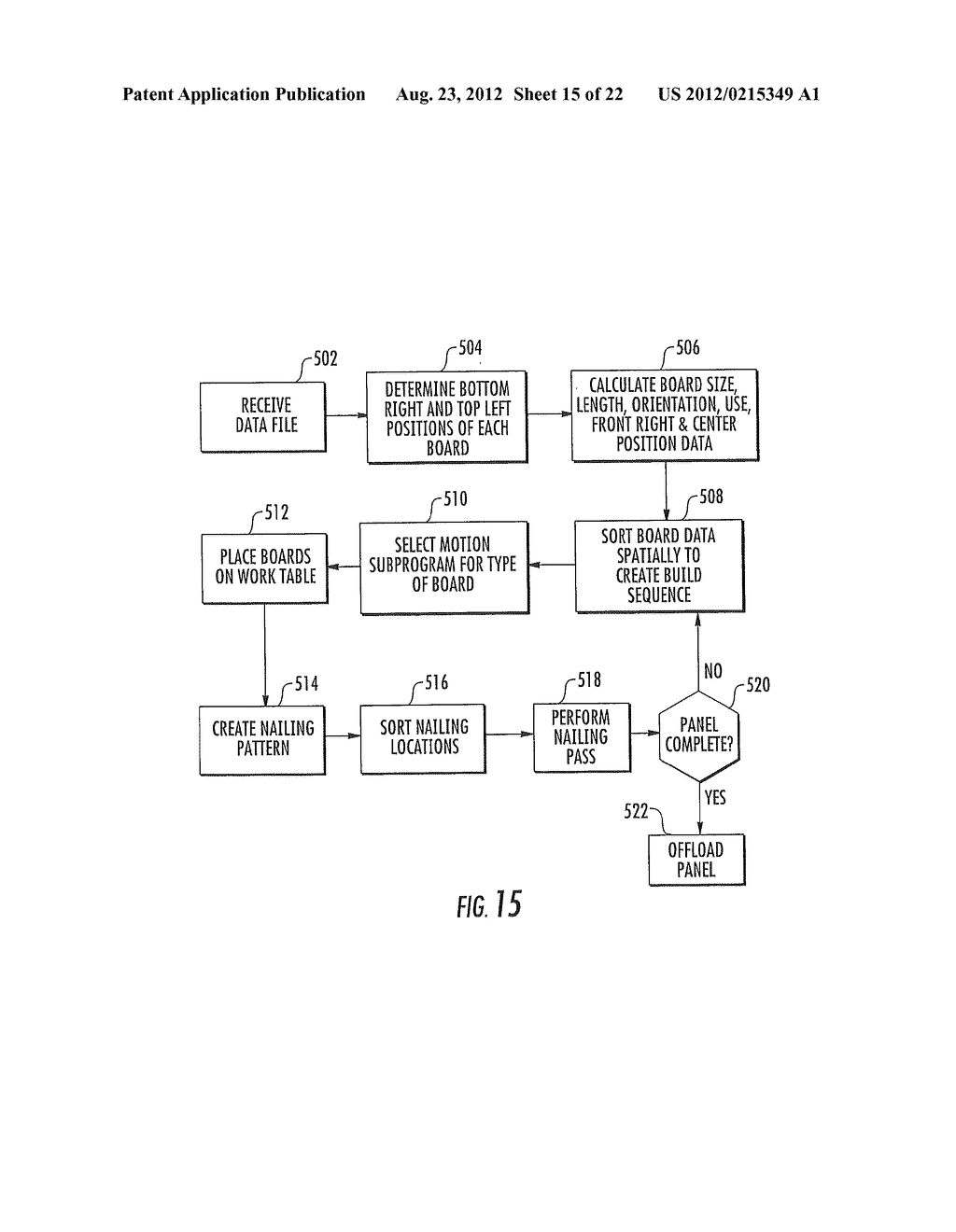 AUTOMATED APPARATUS FOR CONSTRUCTING ASSEMBLIES OF BUILDING COMPONENTS - diagram, schematic, and image 16