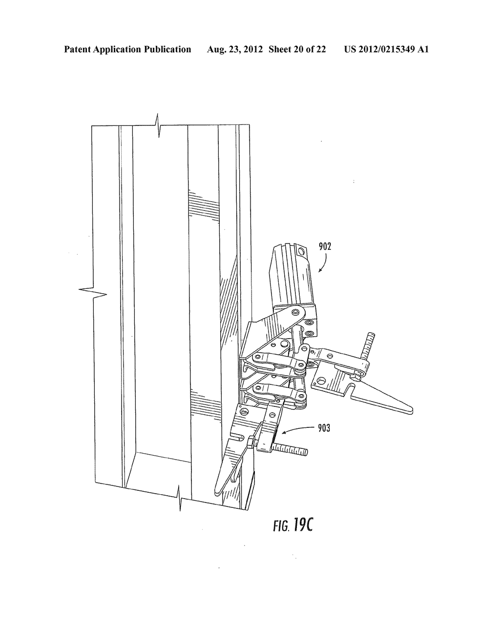 AUTOMATED APPARATUS FOR CONSTRUCTING ASSEMBLIES OF BUILDING COMPONENTS - diagram, schematic, and image 21