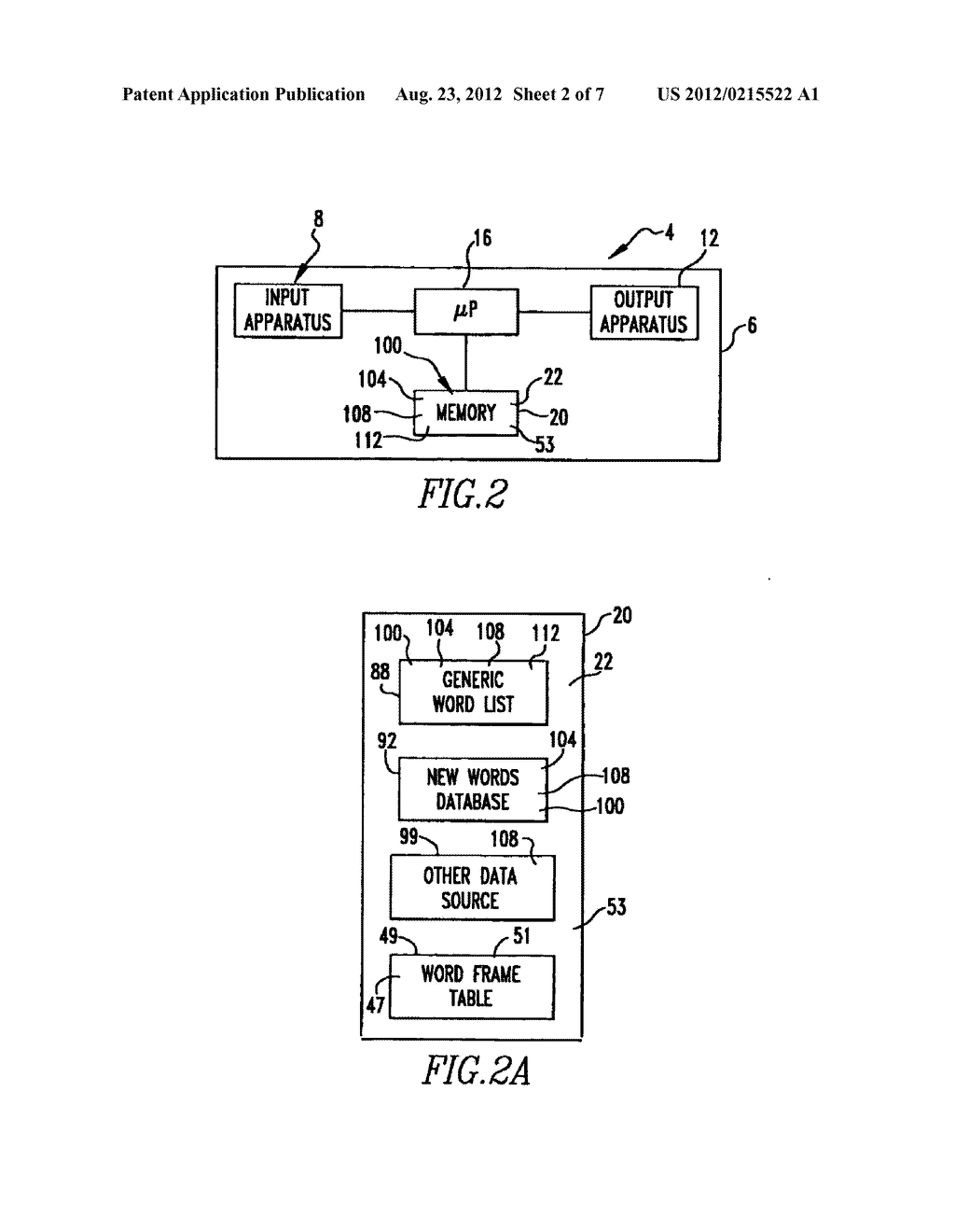 HANDHELD ELECTRONIC DEVICE PROVIDING A LEARNING FUNCTION TO FACILITATE     CORRECTION OF ERRONEOUS TEXT ENTRY, AND ASSOCIATED METHOD - diagram, schematic, and image 03