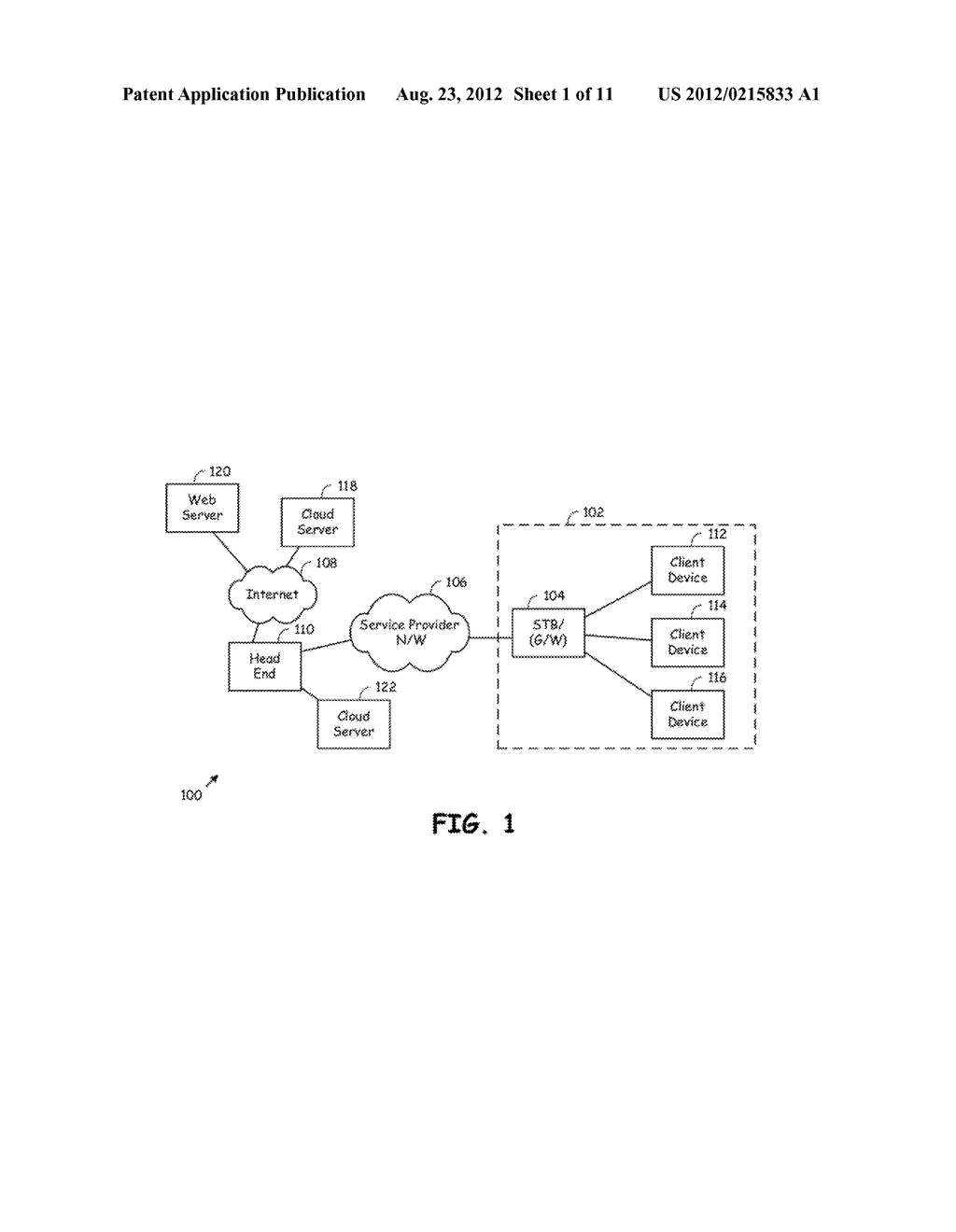 GATEWAY/SET TOP BOX IMAGE MERGING FOR DELIVERY TO SERVICED CLIENT DEVICE - diagram, schematic, and image 02