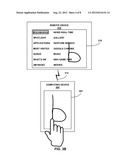 TOUCH GESTURES FOR REMOTE CONTROL OPERATIONS diagram and image