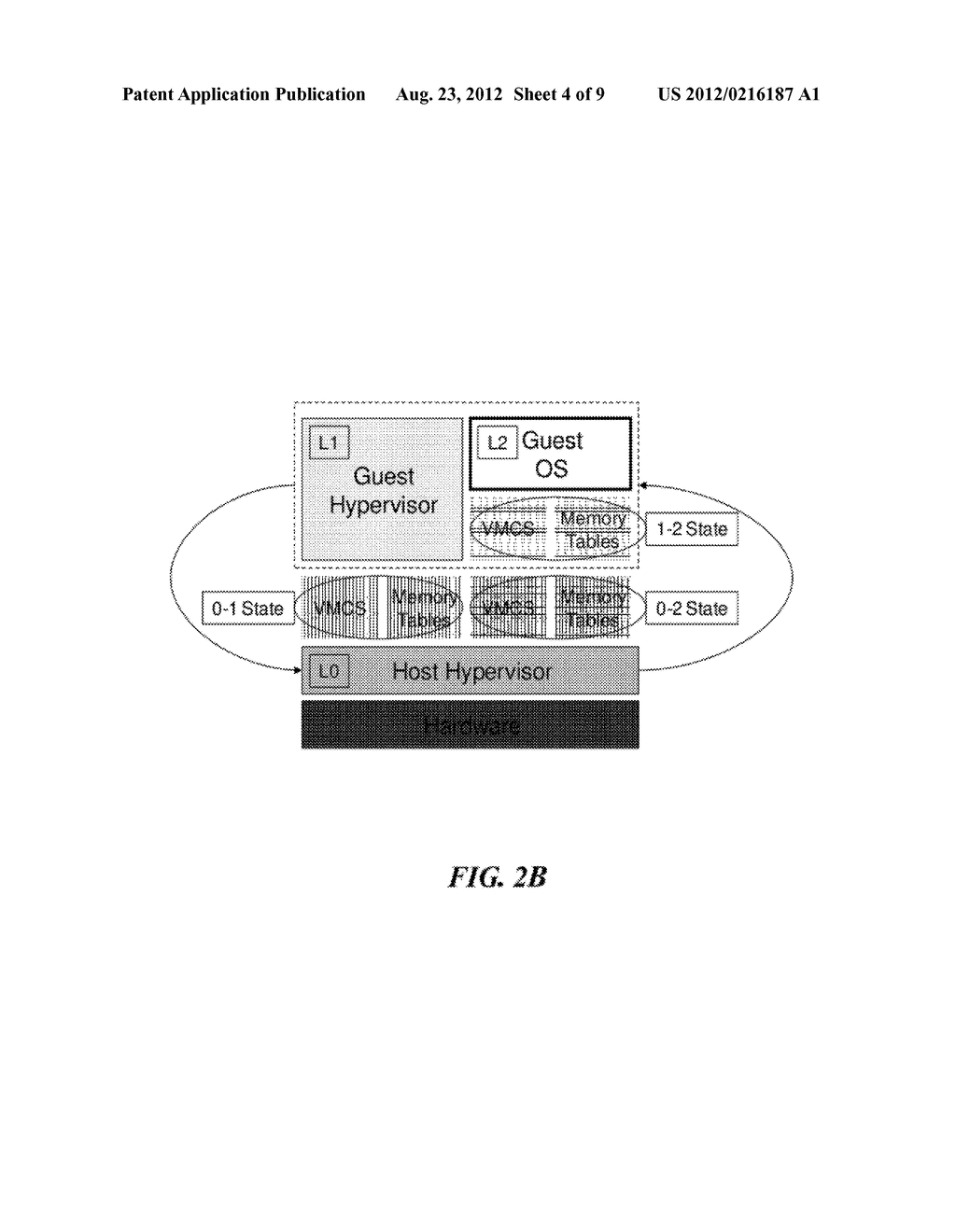 MULTILEVEL SUPPORT IN A NESTED VIRTUALIZATION ENVIRONMENT - diagram, schematic, and image 05