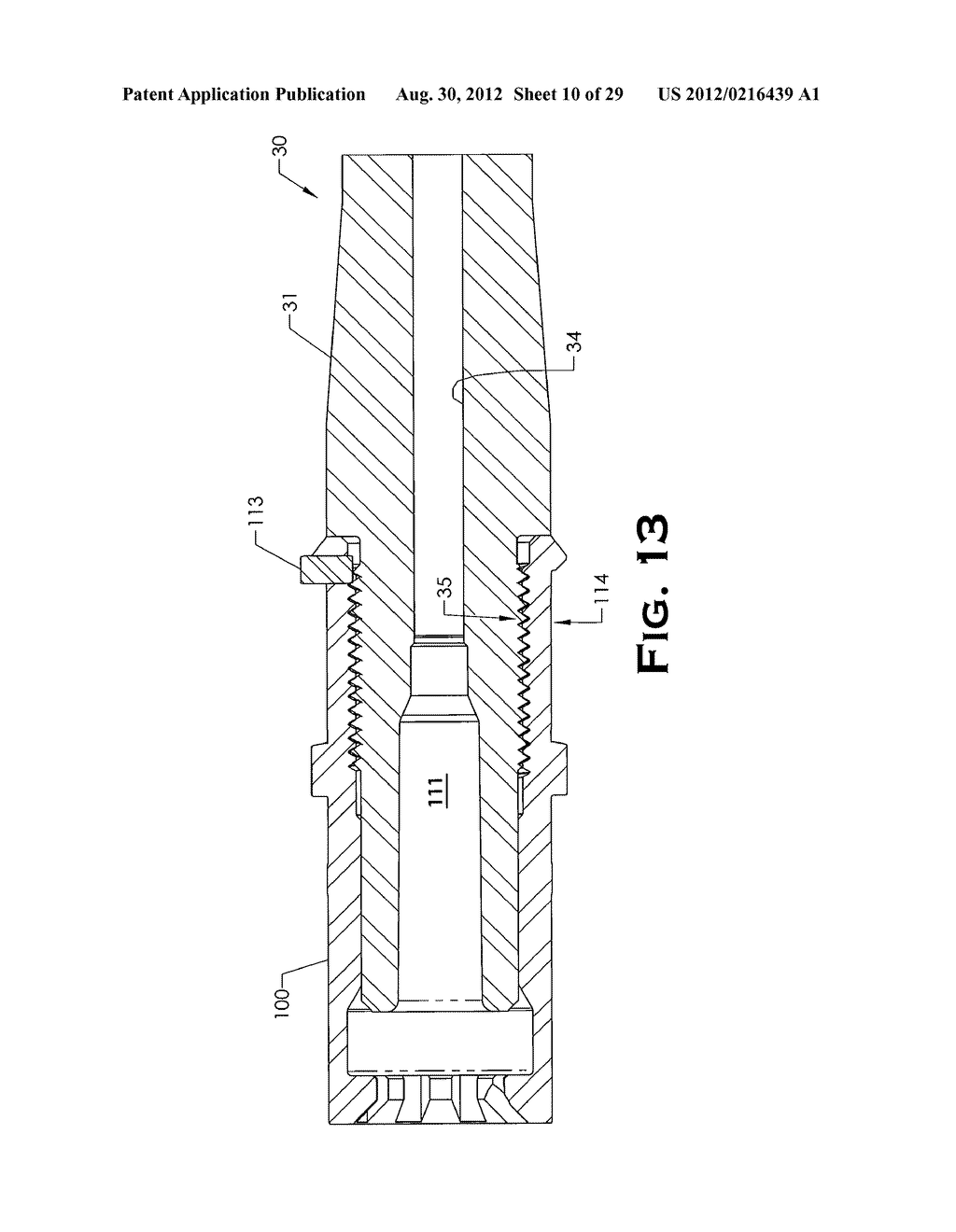 FIREARM WITH QUICK COUPLING BARREL INTERLOCK SYSTEM - diagram, schematic, and image 11