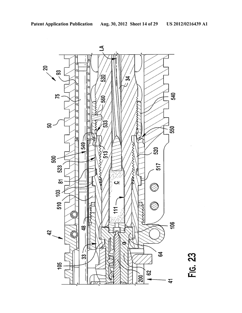 FIREARM WITH QUICK COUPLING BARREL INTERLOCK SYSTEM - diagram, schematic, and image 15